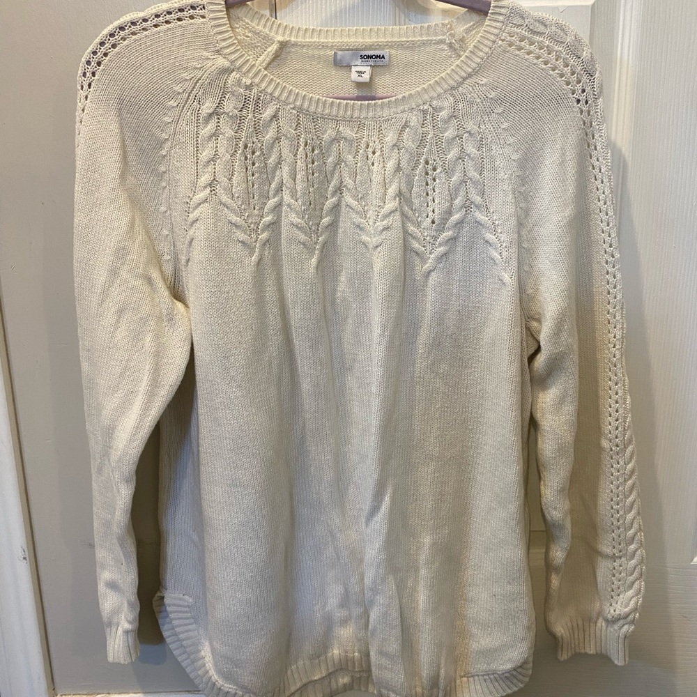 Sonoma Women’s White Sweater